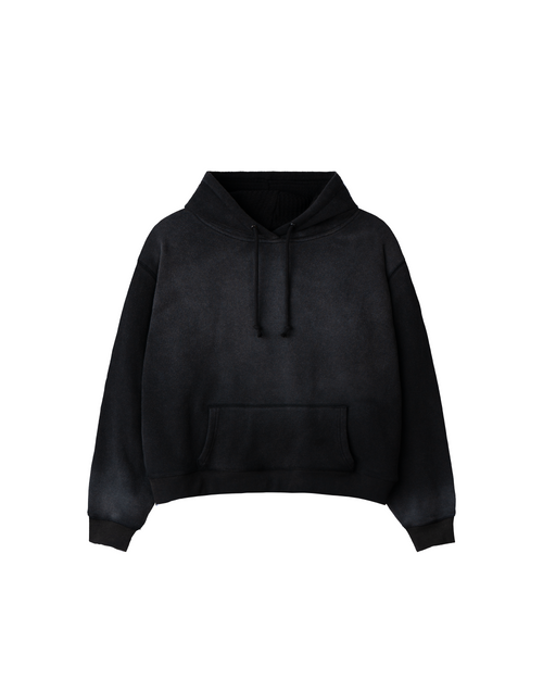 HENCH, pullover thermal lined hoodie (black)