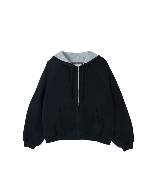 HENCH, thermal lined hoodie (black)