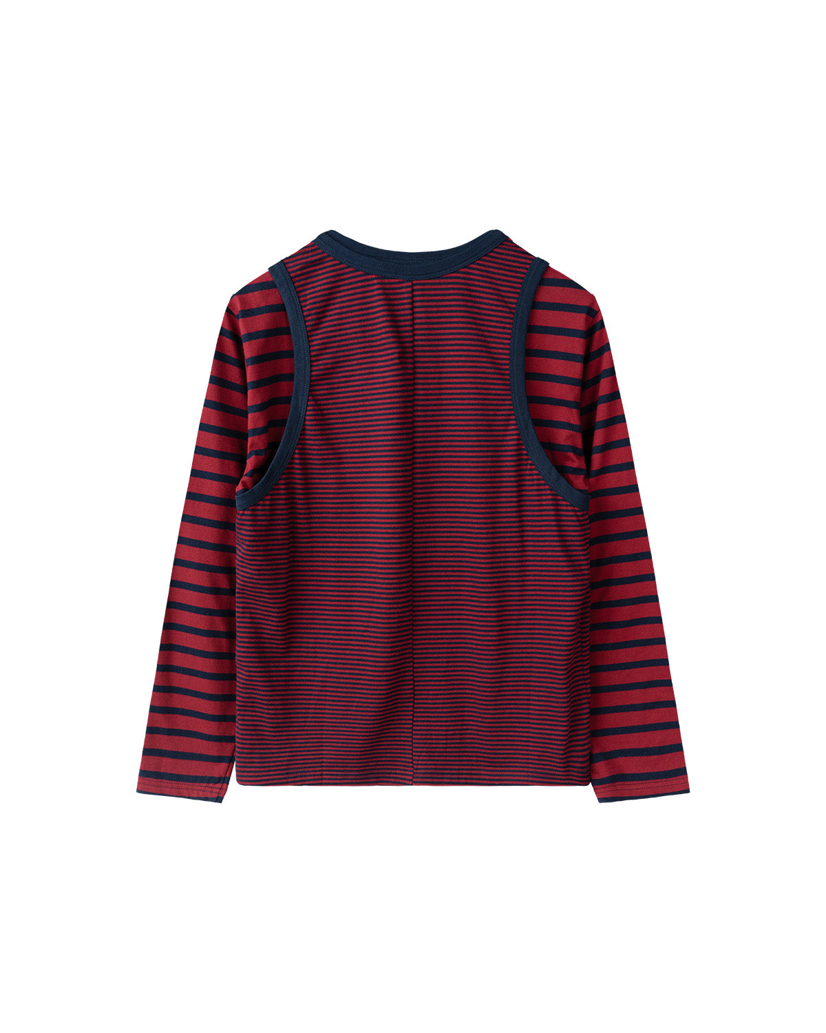 LAYERED, tank-tee (red)