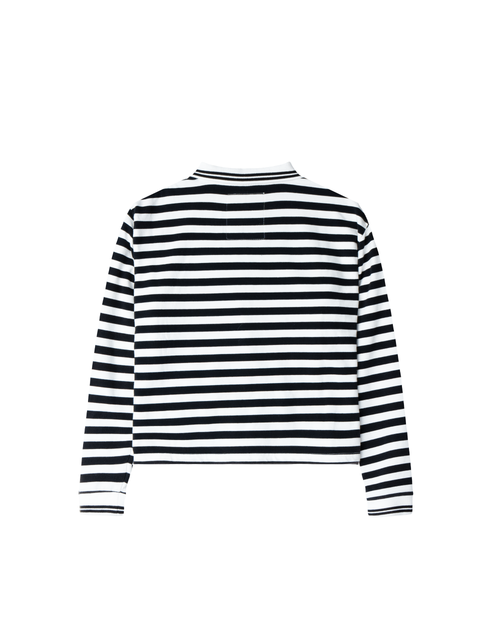 LIBER NOVUS, striped polo