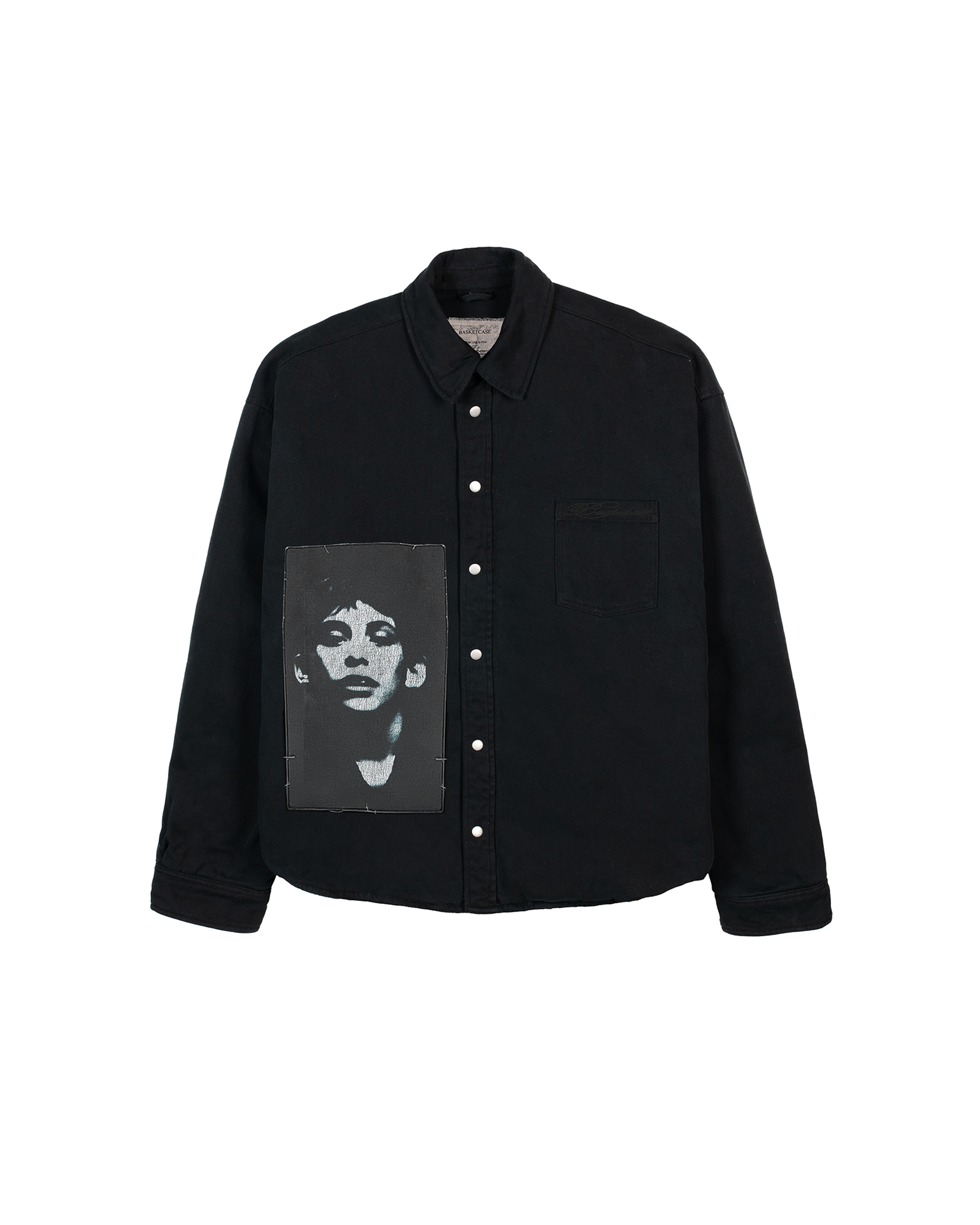 PAGE, alleyway padded button-up