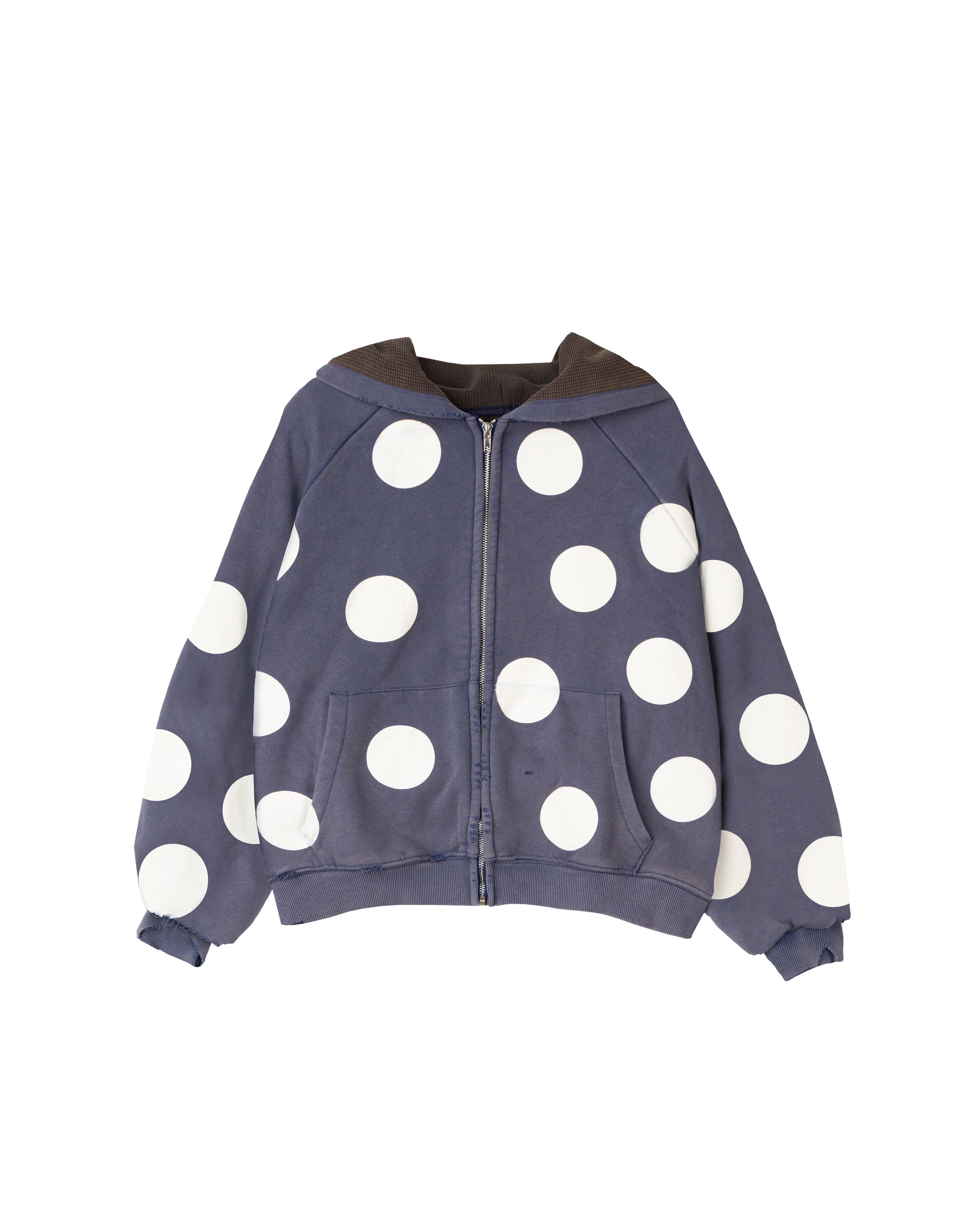 POLKA, thermal zip hoodie
