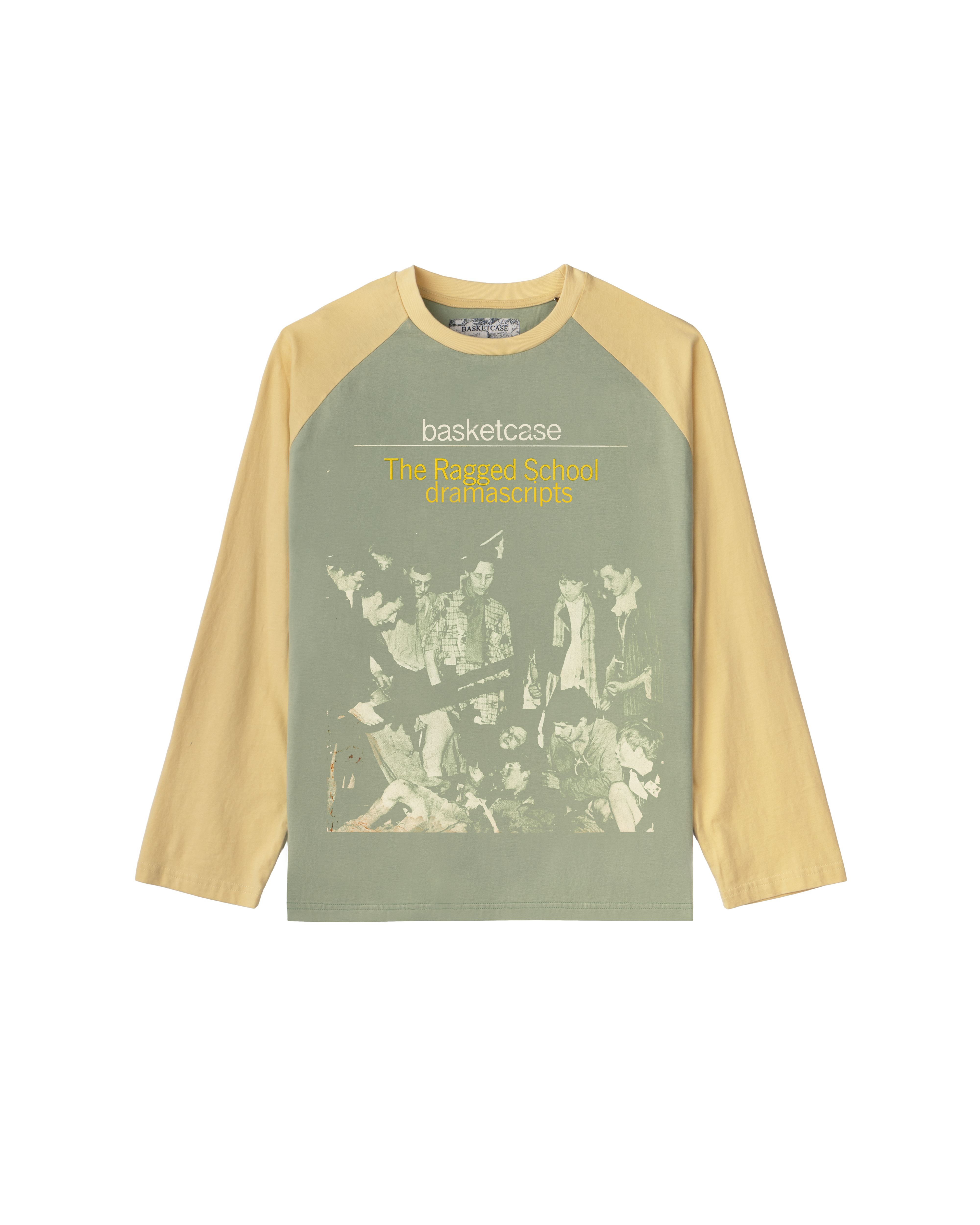 RAGGED, baseball tee