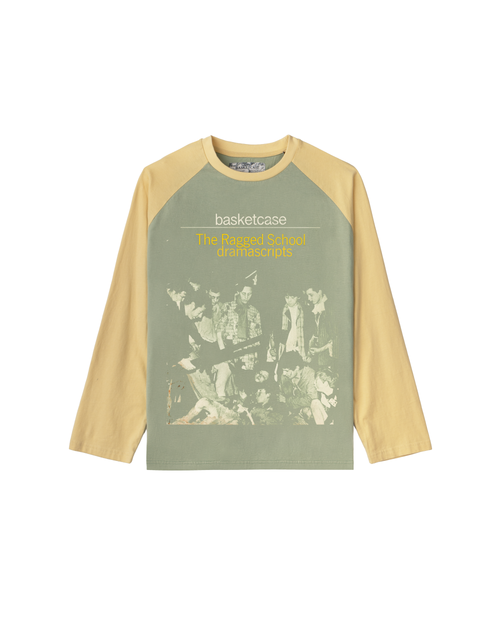 RAGGED, baseball tee
