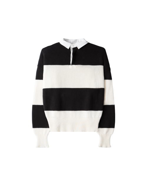 REF, knit polo