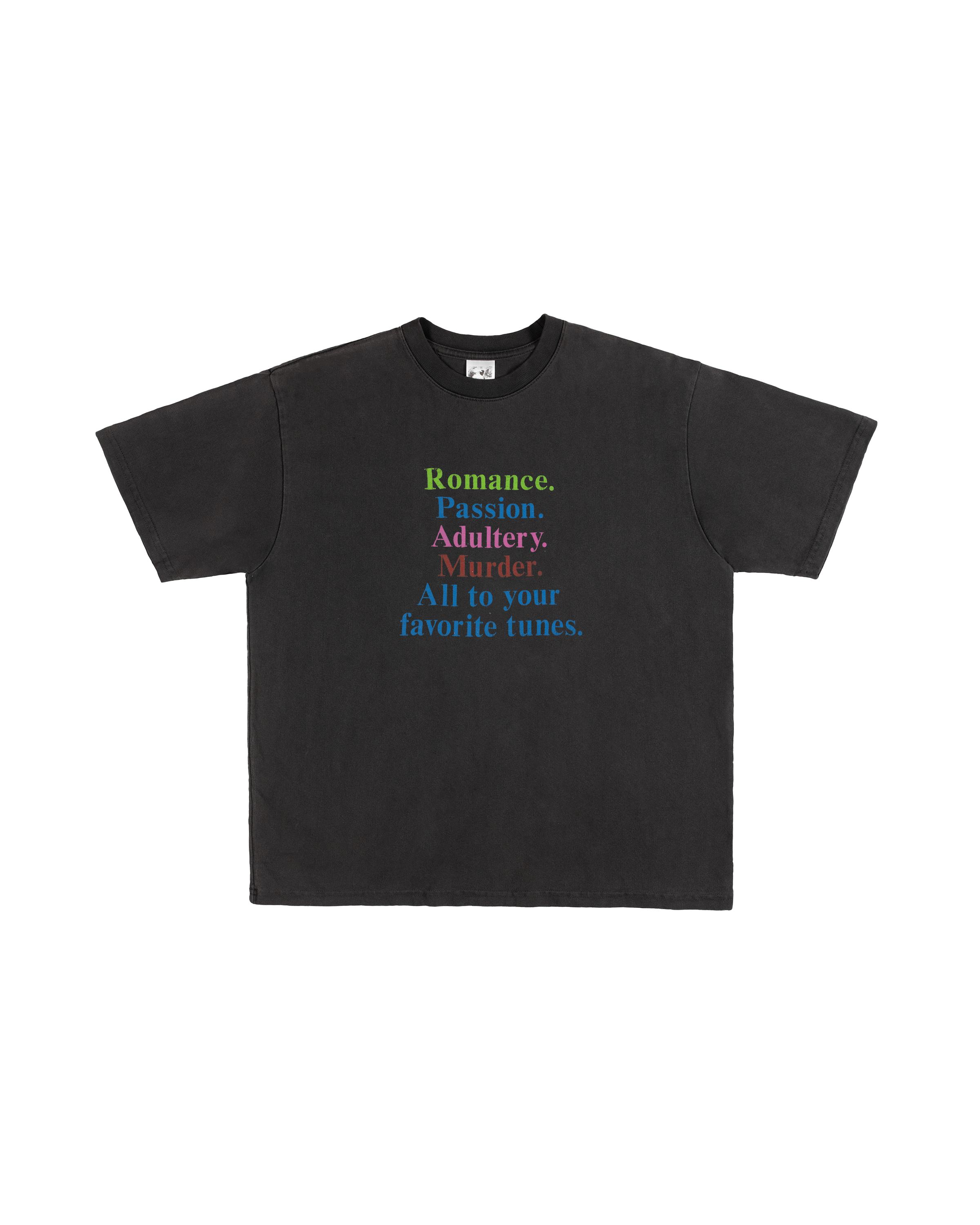 ROMANCE, a t-shirt