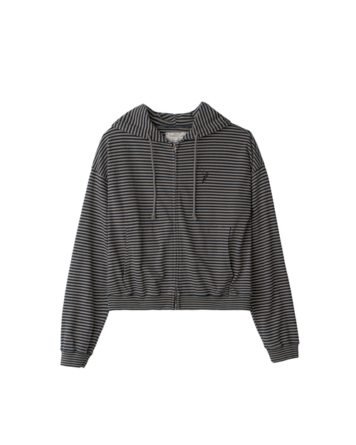 SWING, lightweight striped zip