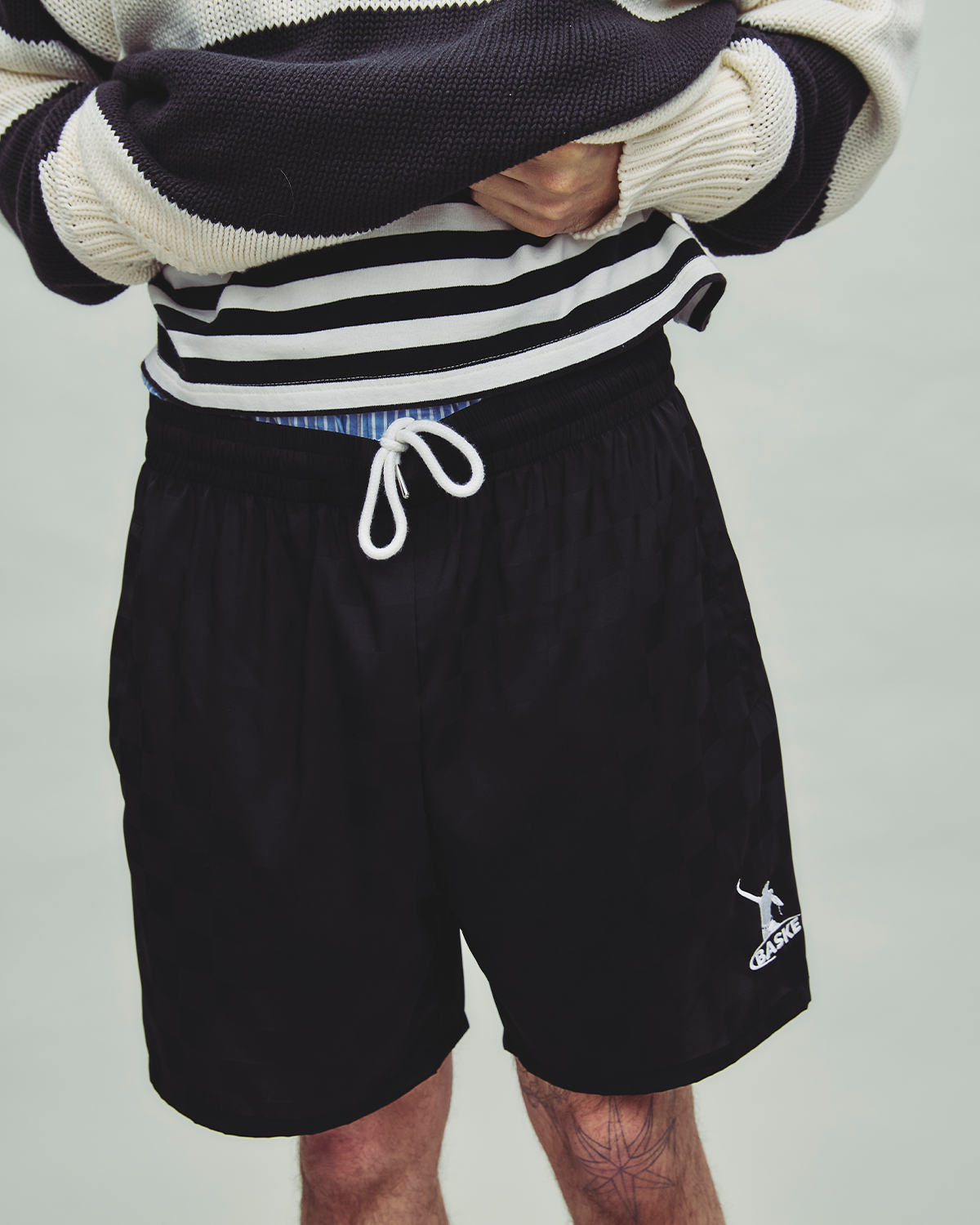 BAND1, soccer shorts (checker)