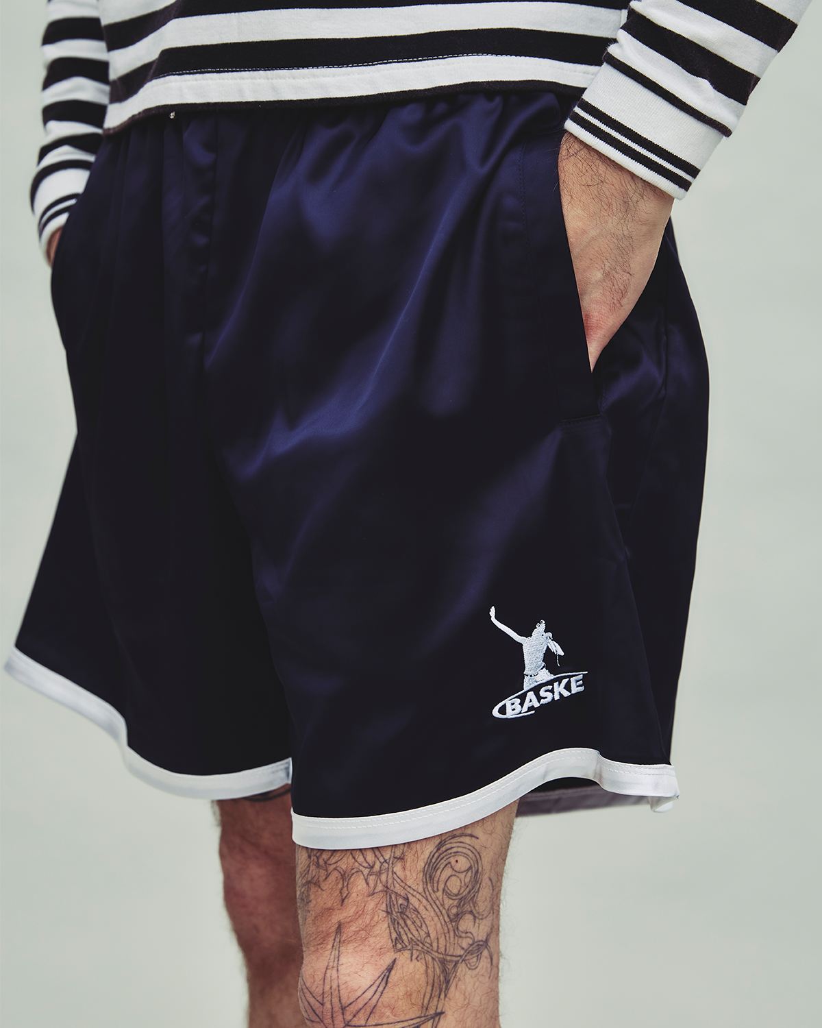 BAND1, v2 soccer shorts (navy)
