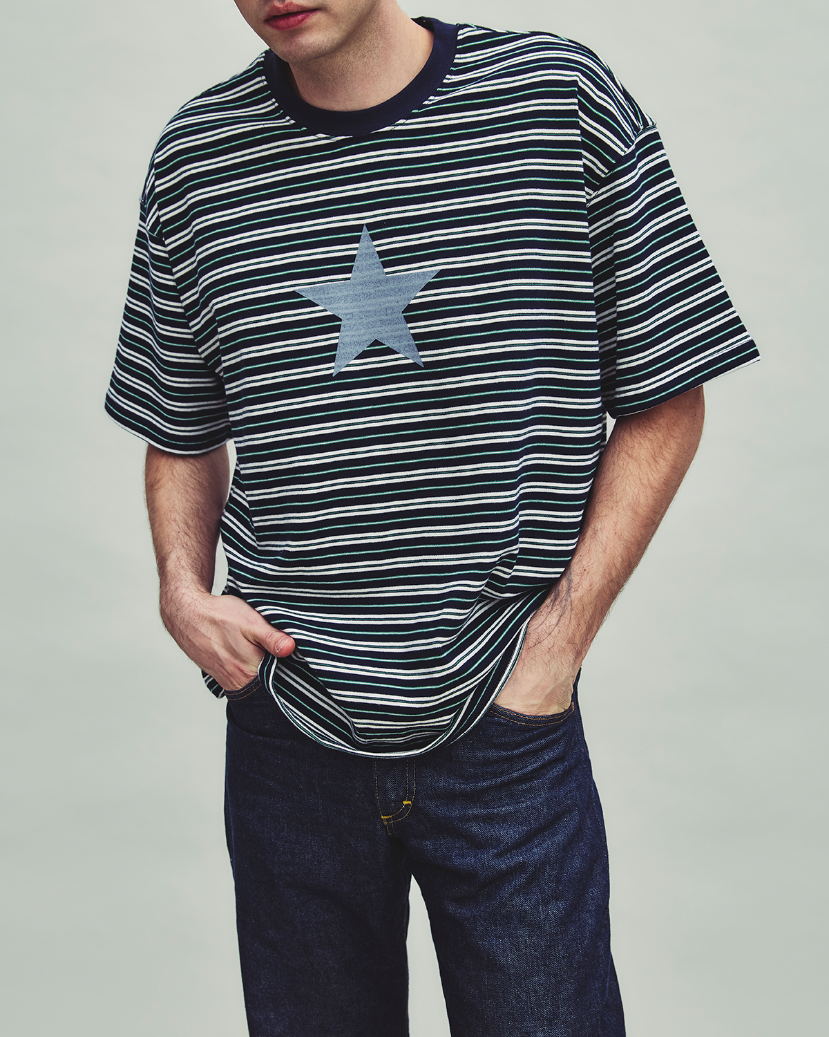 PARIS, athletics striped tee