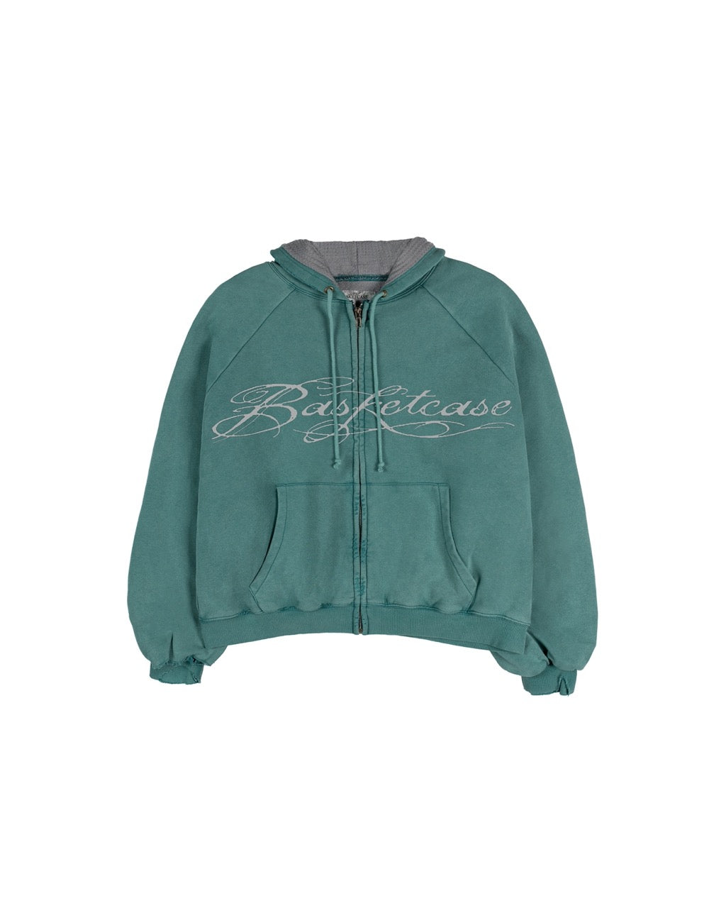 VIVA, thermal lined hoodie (green)