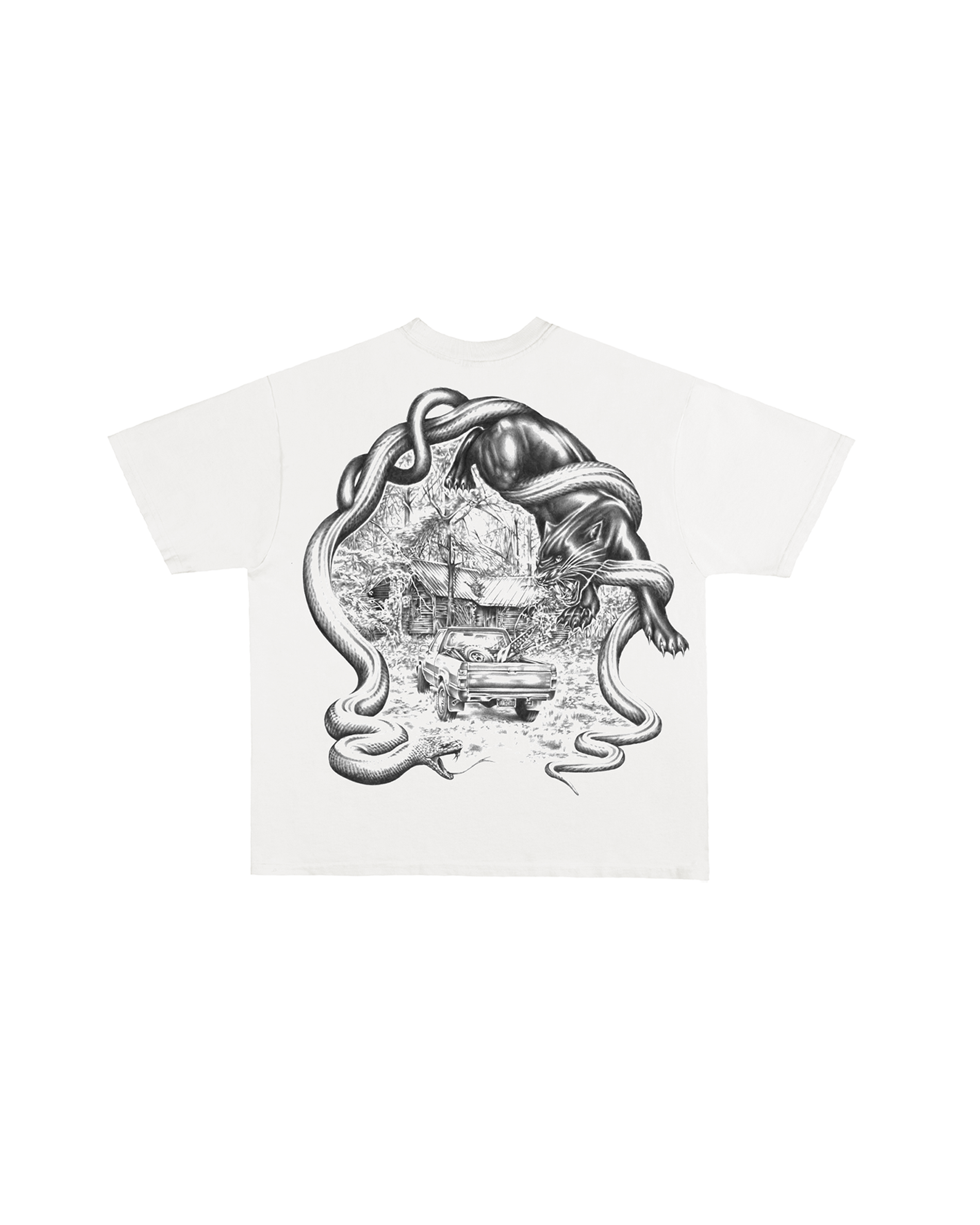 WITCH, a t-shirt (bone)