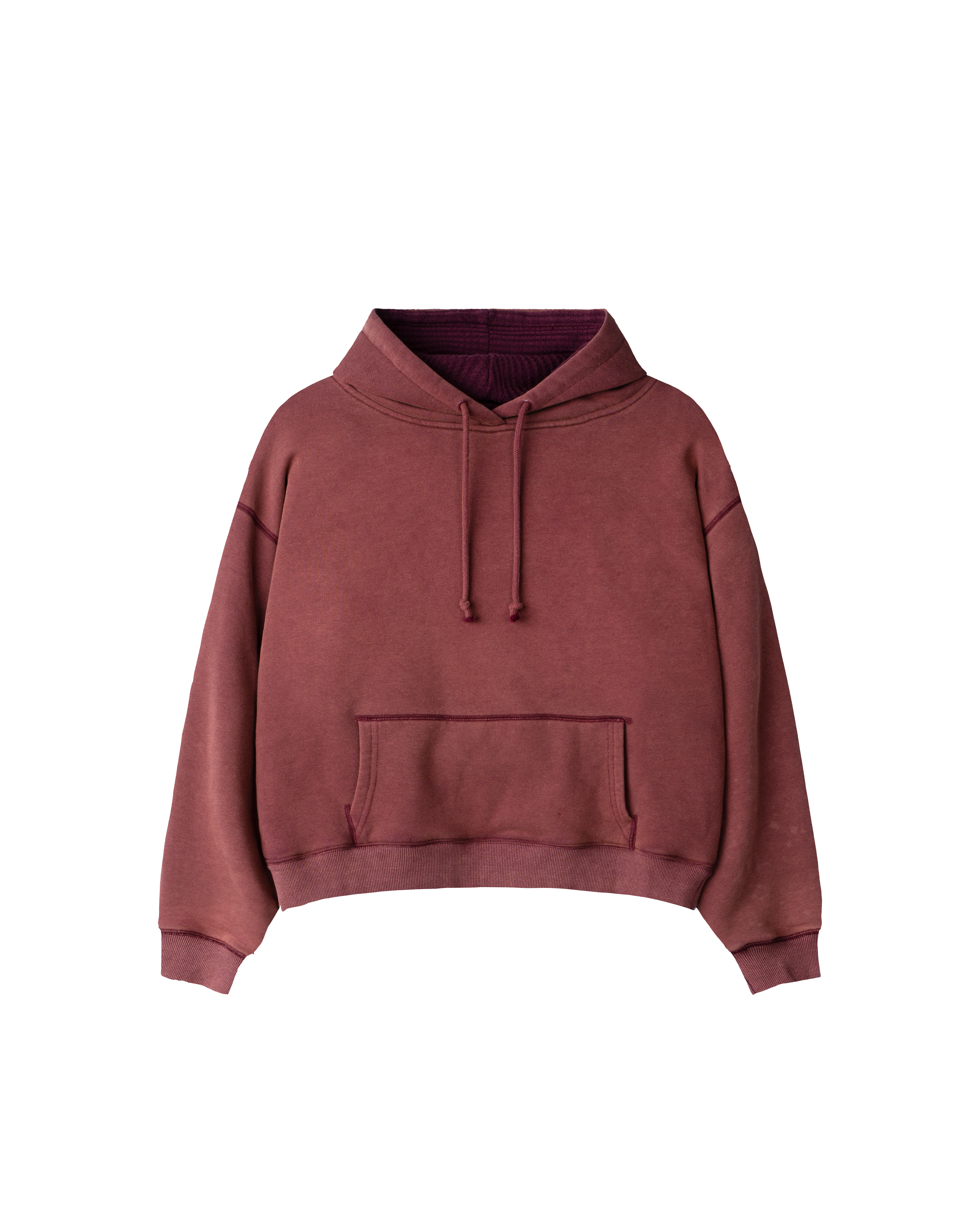 HENCH, pullover thermal lined hoodie (red)