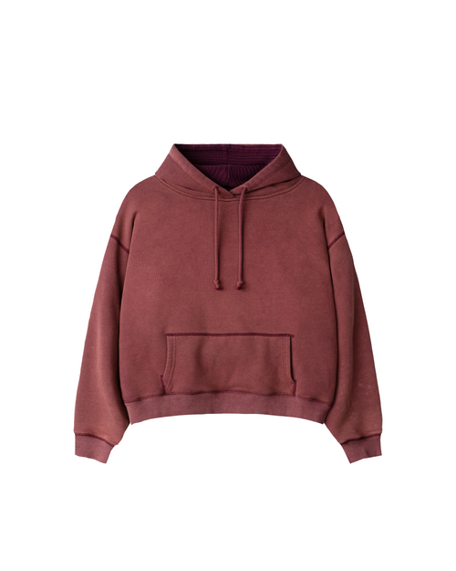 HENCH, pullover thermal lined hoodie (red)
